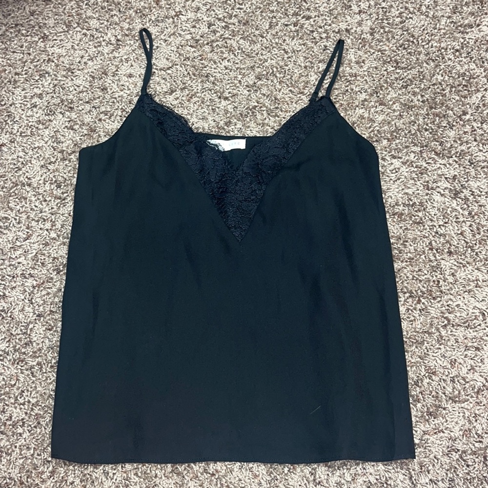 Lace tank top.
